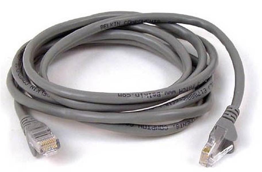 Belkin 10m CAT5e netwerkkabel Grijs