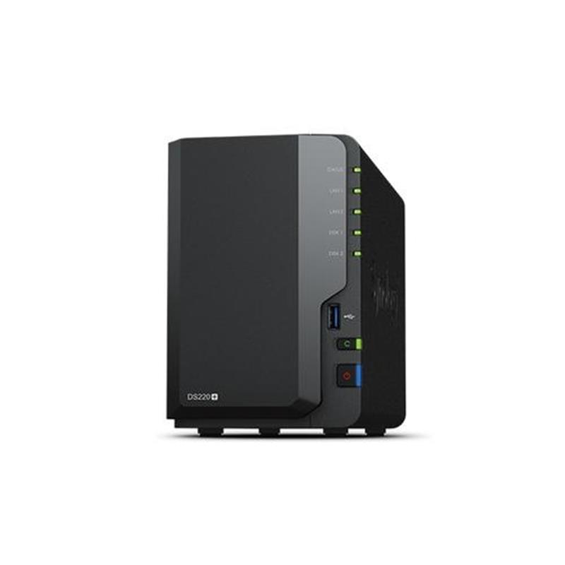 Synology DiskStation data-opslag-server J4025 Ethernet LAN Compact Zwart NAS