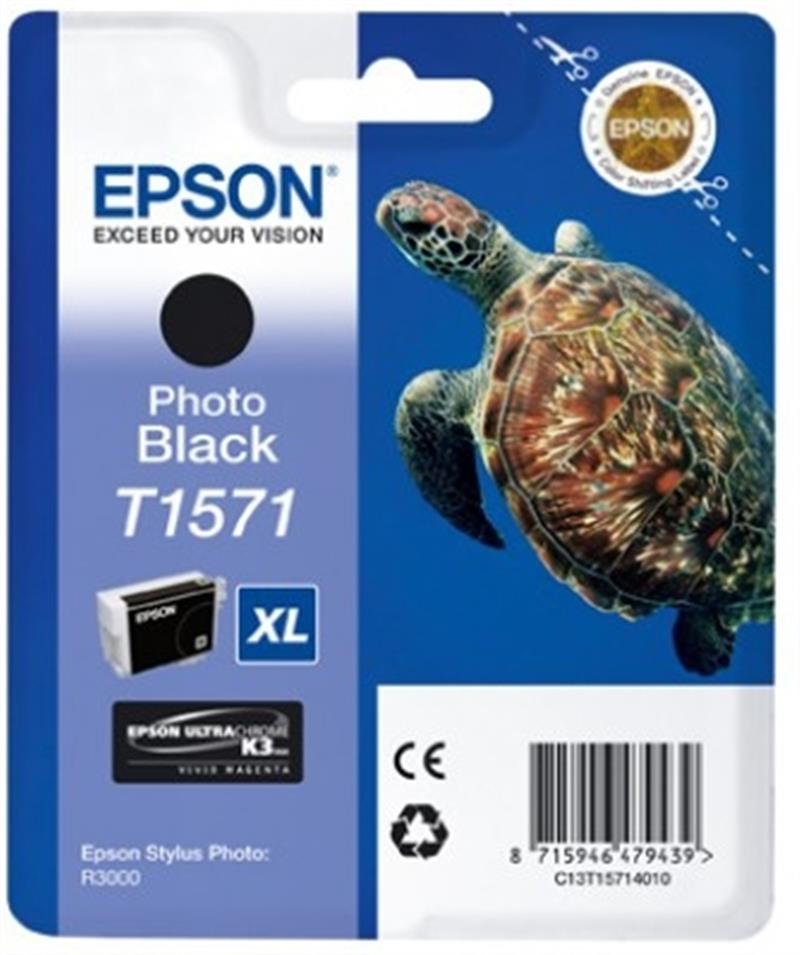 Epson Turtle T1571 Photo Black