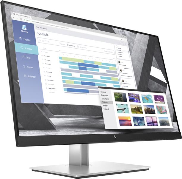 HP E-Series E27q G4 QHD 68,6 cm (27"") 2560 x 1440 Pixels Quad HD Zwart