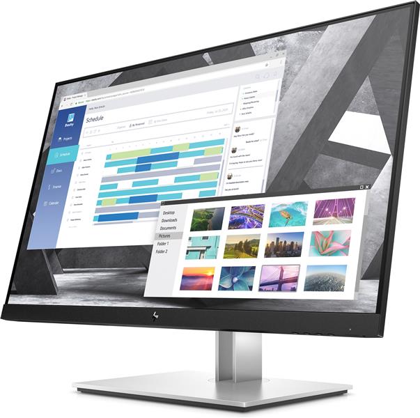 HP E-Series E27q G4 QHD 68,6 cm (27"") 2560 x 1440 Pixels Quad HD Zwart