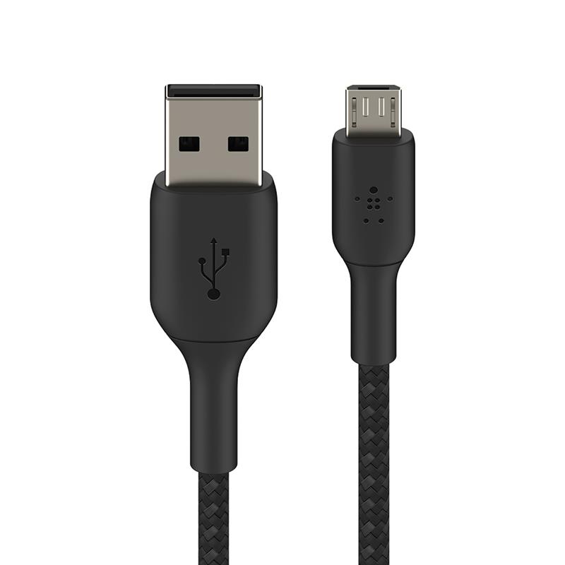 Belkin CAB007bt1MBK USB-kabel 1 m USB A Micro-USB A Zwart