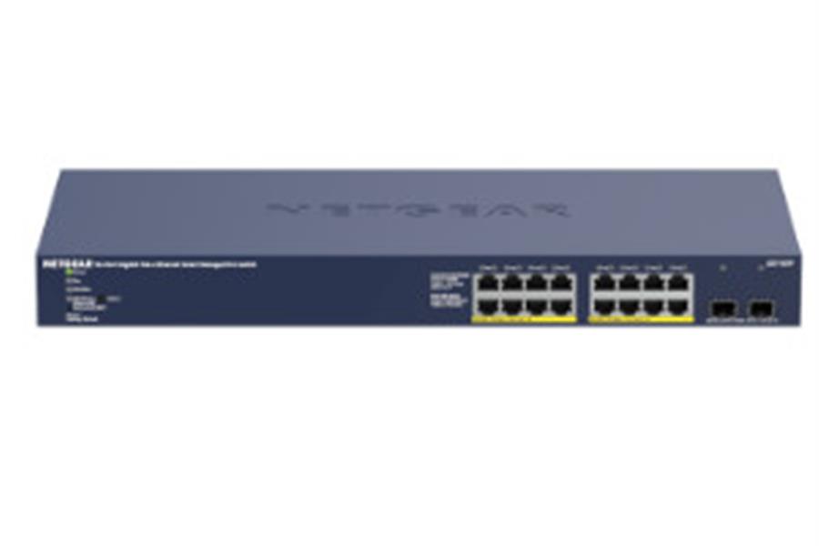 Netgear GS716TP-100EUS netwerk-switch Managed L2/L3/L4 Gigabit Ethernet (10/100/1000) Blauw Power over Ethernet (PoE)