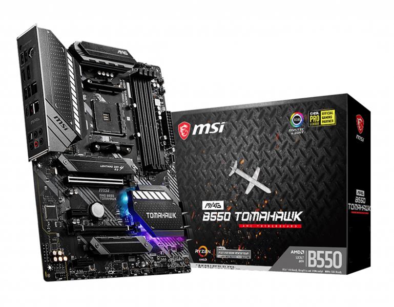 MSI MAG B550 Tomahawk Socket AM4 ATX AMD B550