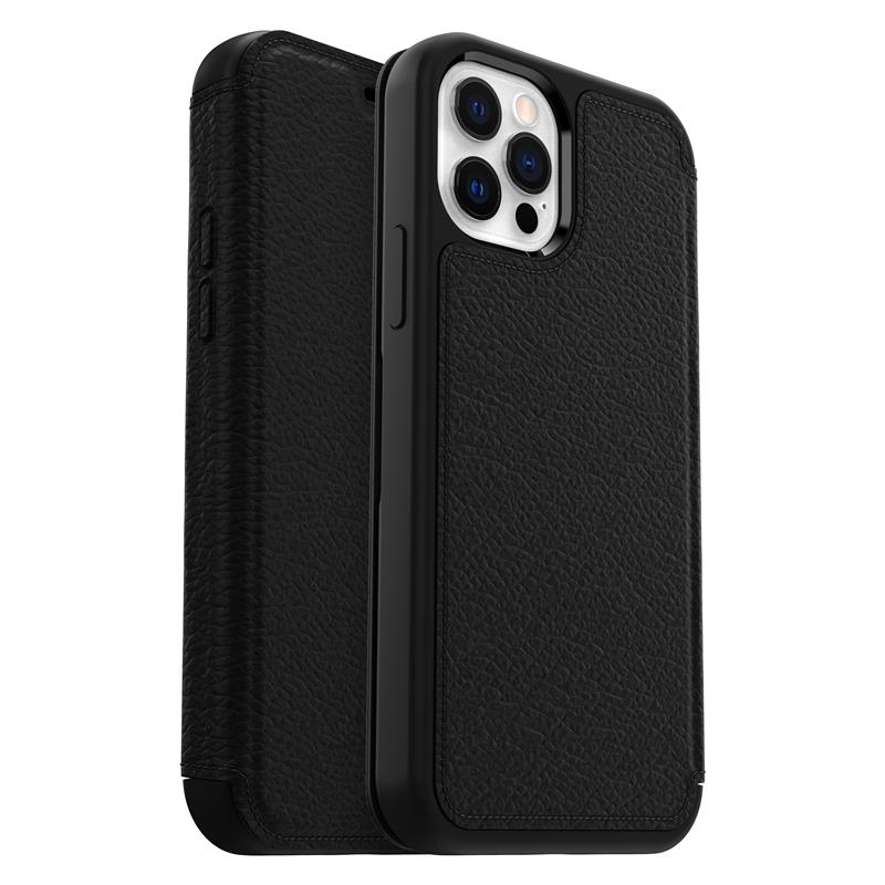 OtterBox Strada Folio Series voor Apple iPhone 12/iPhone 12 Pro, zwart - Geen retailverpakking