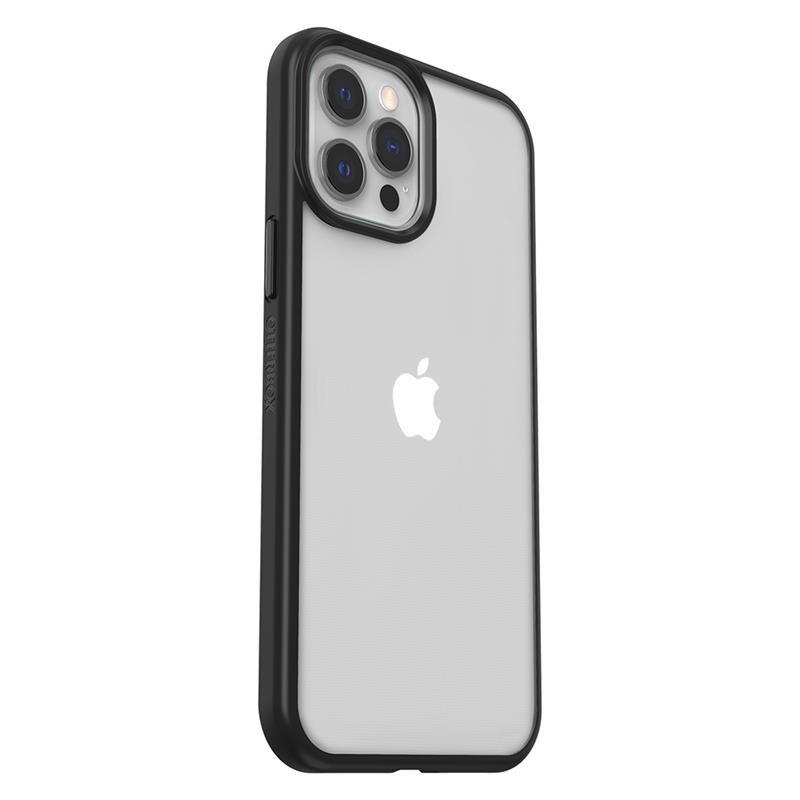 OtterBox React Series voor Apple iPhone 12 Pro Max, transparant/zwart