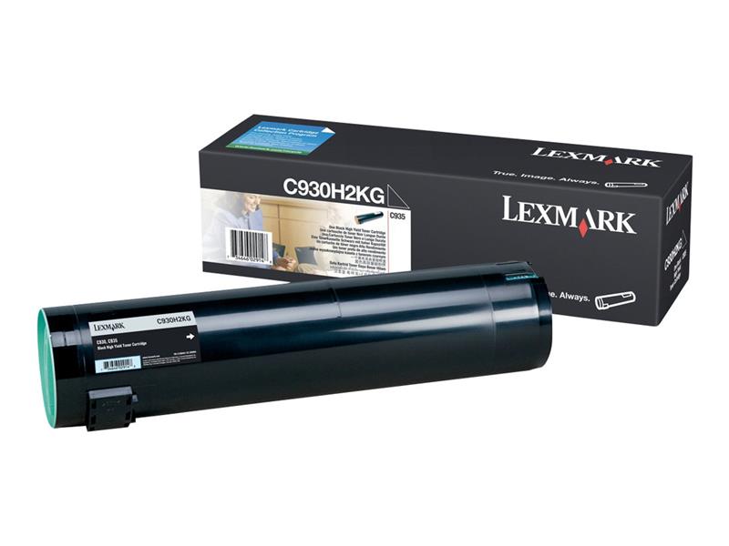 Lexmark C935 38K zwarte tonercartridge