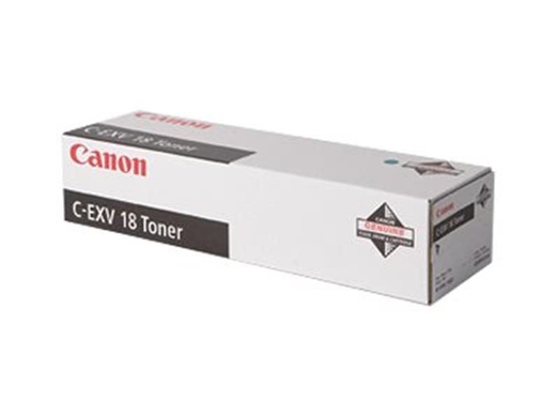 Canon Toner C-EVX 18 for iR1018/iR1022 Black Origineel Zwart 1 stuk(s)