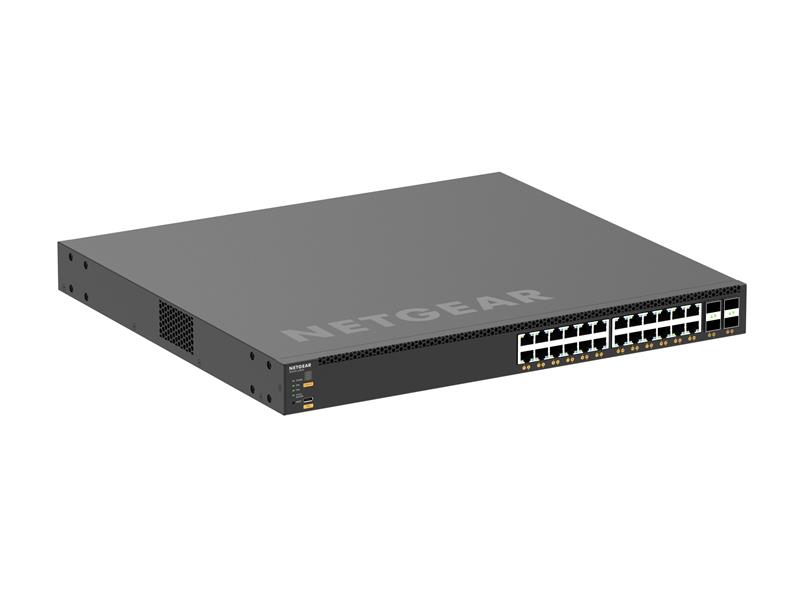 NETGEAR M4350-24X4V Managed L3 10G Ethernet (100/1000/10000) Power over Ethernet (PoE) 1U Zwart