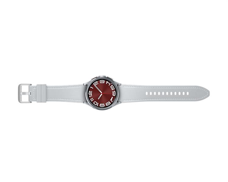 Samsung Galaxy Watch6 Classic SM-R955F 3,3 cm (1.3"") OLED 43 mm Digitaal 432 x 432 Pixels Touchscreen 4G Zilver Wifi GPS