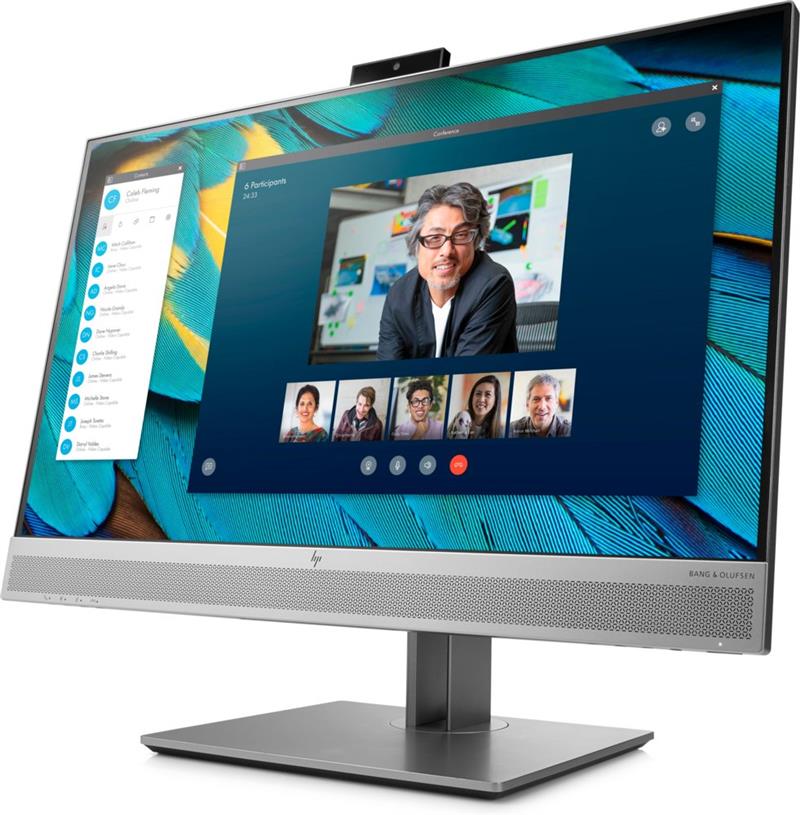 HP EliteDisplay E243m LED display 60,5 cm (23.8"") 1920 x 1080 Pixels Full HD Flat Zwart, Zilver