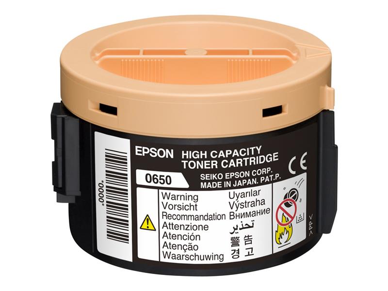 Epson High Capacity Toner Cartridge Black 2.2k