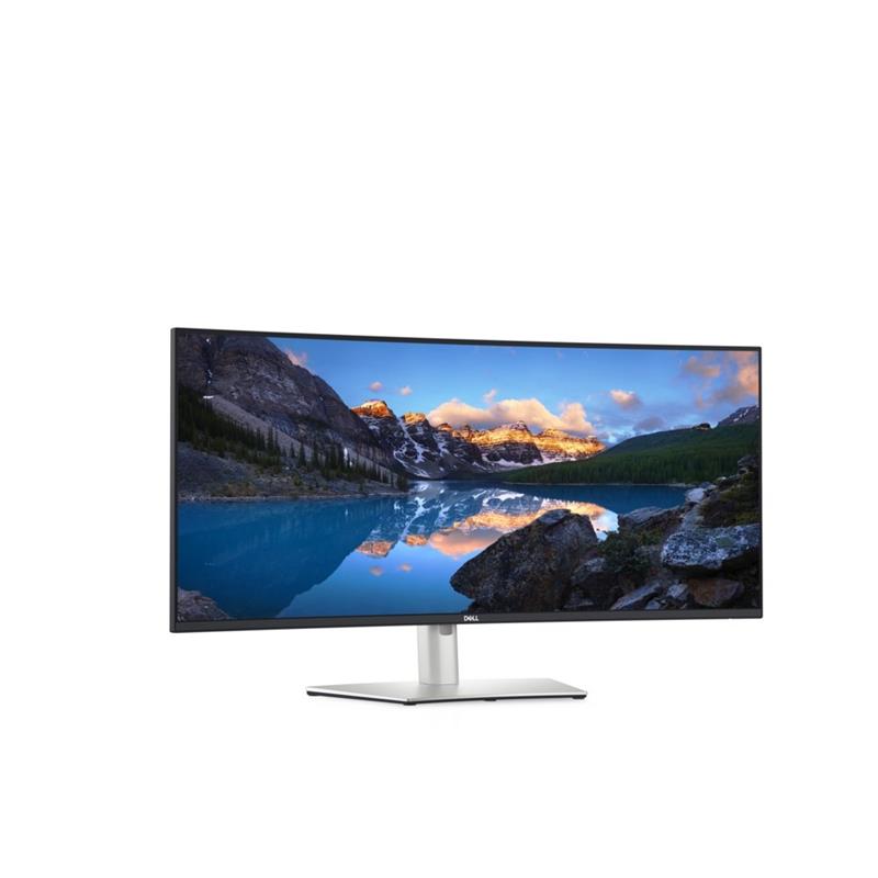 DELL UltraSharp U3824DW LED display 95,2 cm (37.5"") 3840 x 1600 Pixels Wide Quad HD+ LCD Zwart, Zilver