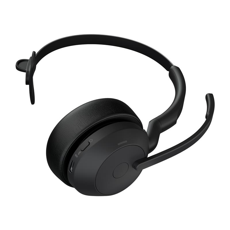 Jabra Evolve2 55 Headset Draadloos Hoofdband Kantoor/callcenter Bluetooth Zwart