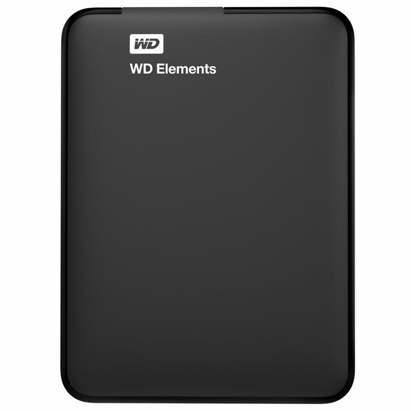 Western Digital Elements SE Black External HDD 4TB USB3 1 Gen1 5400RPM