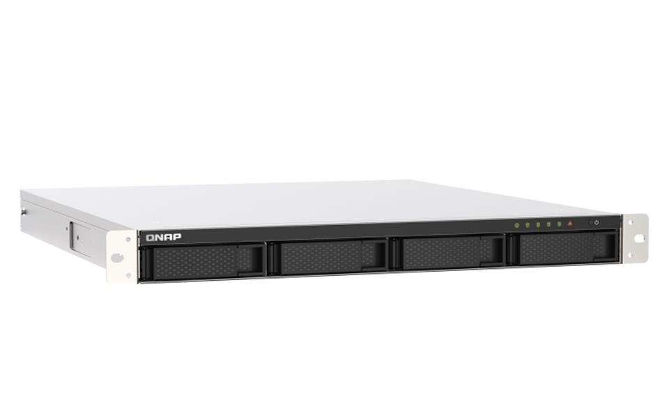 QNAP TS-453DU-RP NAS Rack (1U) Ethernet LAN Zwart, Grijs J4125