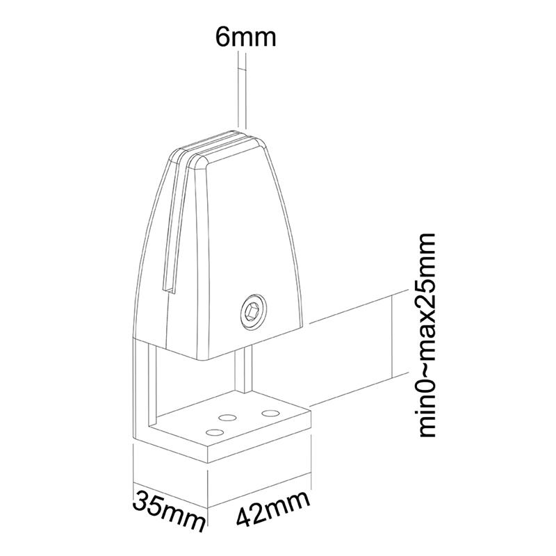 Neomounts bureauklemmen set (2 st)