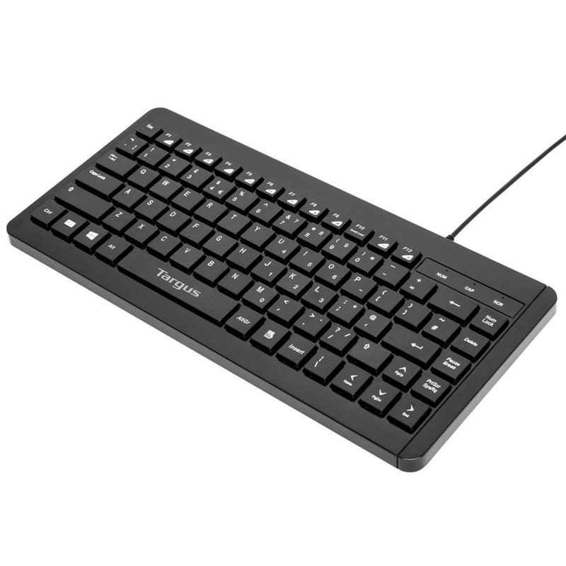 Targus GXT 860 Thura toetsenbord USB QWERTY Nederlands, Engels Zwart