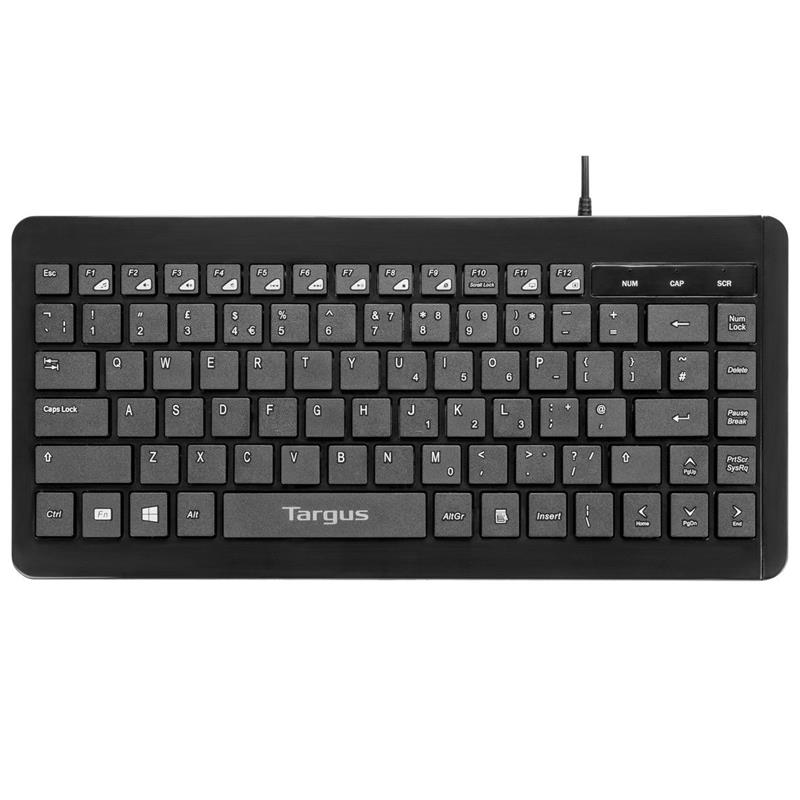 Targus GXT 860 Thura toetsenbord USB QWERTY Nederlands, Engels Zwart