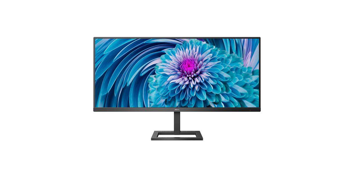 Philips E Line 345E2AE/00 computer monitor 86,4 cm (34"") 3440 x 1440 Pixels Zwart