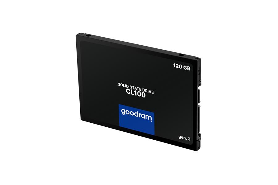 GOODRAM CL100 gen 3 SSD 2 5 120GB SATA III 3D TLC Retail 500 360 MB s