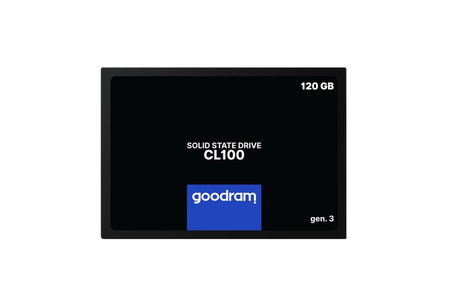 GOODRAM CL100 gen 3 SSD 2 5 120GB SATA III 3D TLC Retail 500 360 MB s