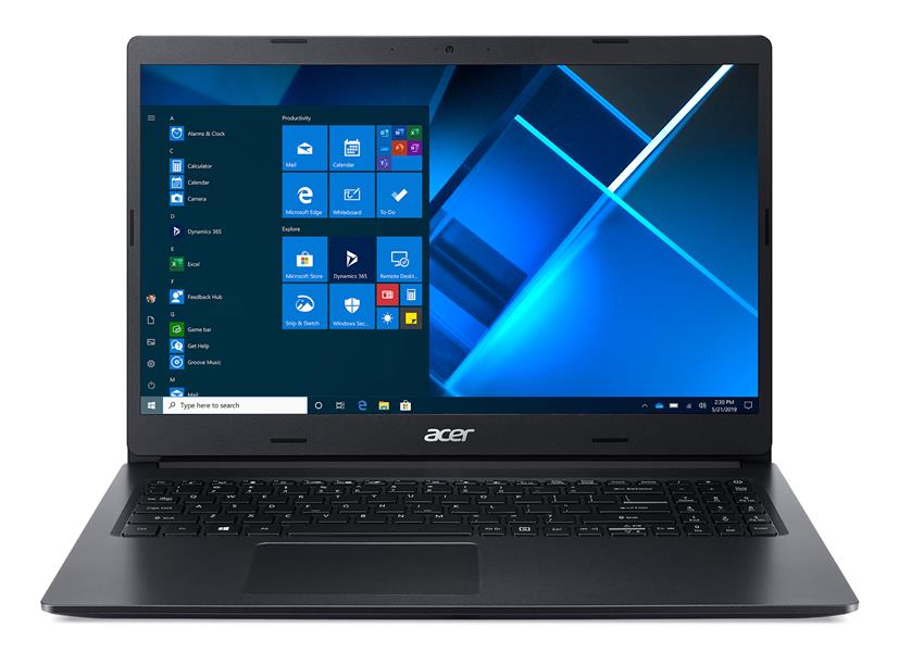 Acer Extensa 15 EX215-22-R40S Notebook Zwart 39,6 cm (15.6"") 1920 x 1080 Pixels AMD Ryzen 3 8 GB DDR4-SDRAM 256 GB SSD Wi-Fi 5 (802.11ac) Windows 10 