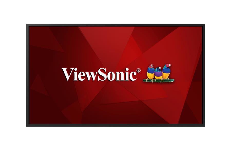 Viewsonic CDE4320 Digitale signage flatscreen 109,2 cm (43"") IPS 4K Ultra HD Zwart Type processor Android 8.0