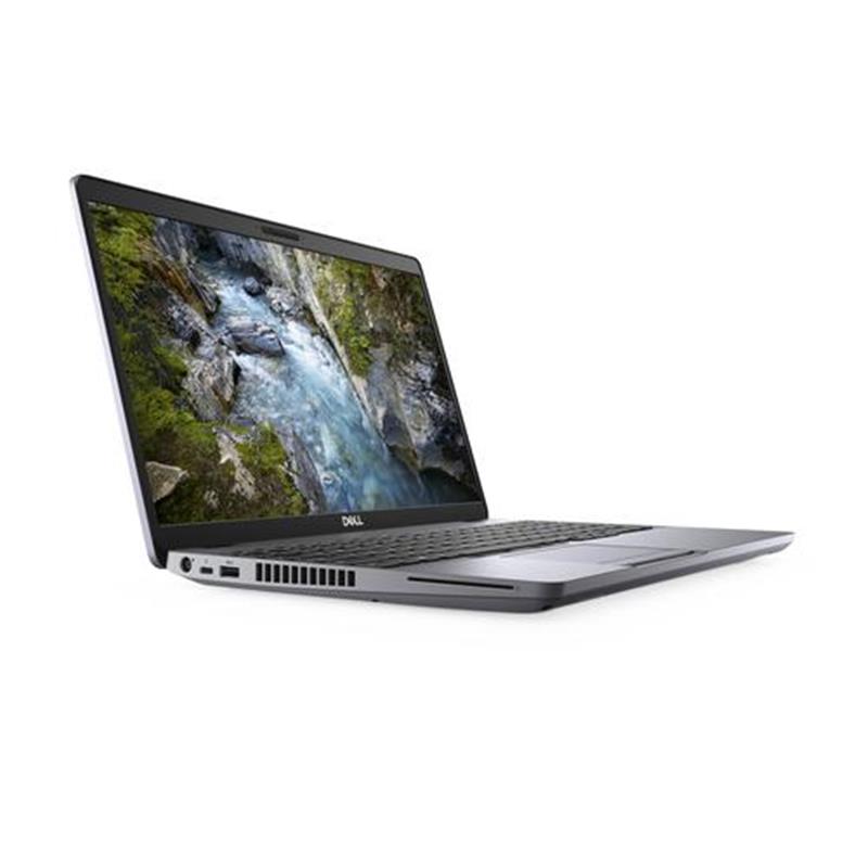 DELL Precision 3551 Mobiel werkstation Grijs 39,6 cm (15.6"") 1920 x 1080 Pixels Intel® 10de generatie Core™ i7 8 GB DDR4-SDRAM 256 GB SSD NVIDIA® Qua