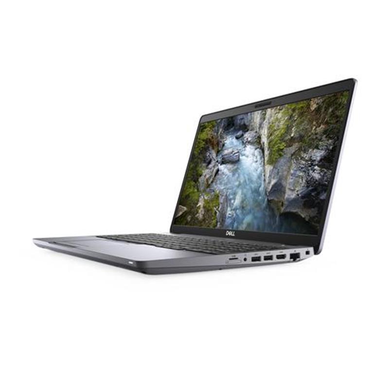 DELL Precision 3551 Mobiel werkstation Grijs 39,6 cm (15.6"") 1920 x 1080 Pixels Intel® 10de generatie Core™ i7 8 GB DDR4-SDRAM 256 GB SSD NVIDIA® Qua