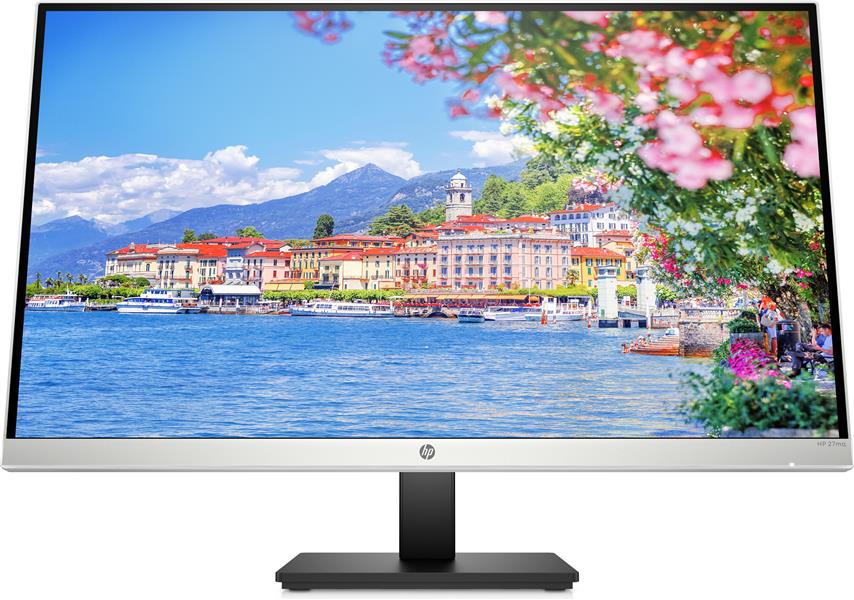 HP 27mq 68,6 cm (27"") 2560 x 1440 Pixels Quad HD LED Zwart, Zilver
