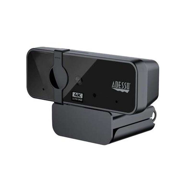 Adesso CyberTrack H6 webcam 8 MP 3880 x 2160 Pixels USB 2.0 Zwart