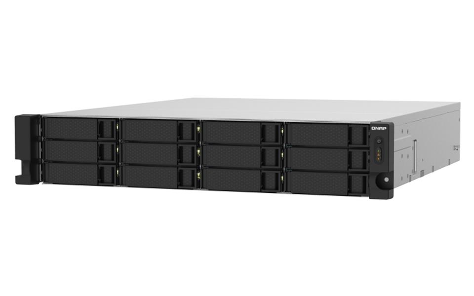 QNAP TS-1232PXU-RP NAS Rack (2U) Ethernet LAN Zwart AL324