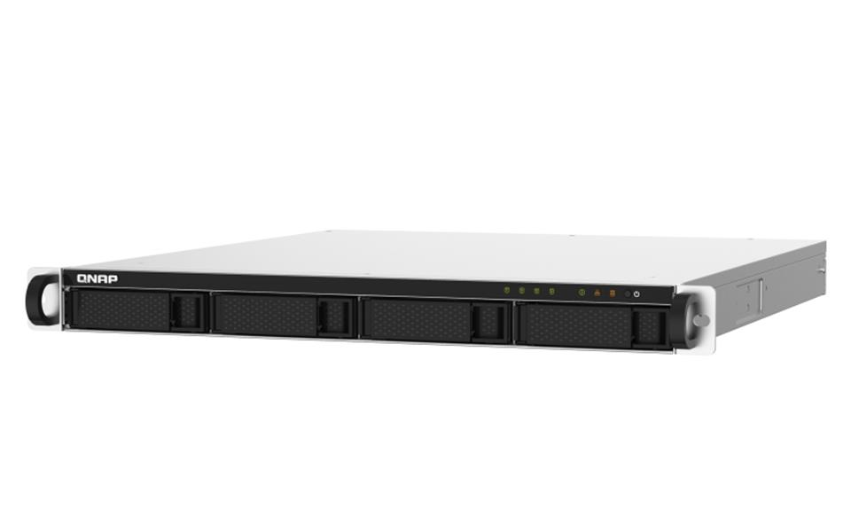 QNAP TS-432PXU-RP NAS Rack (1U) Ethernet LAN Zwart Alpine AL-324