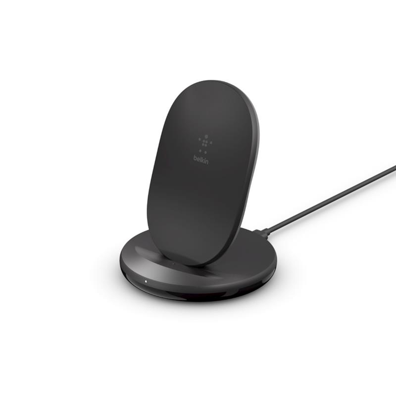 Belkin BOOST?CHARGE Qi Draadloze oplader stand - 15W - Zwart