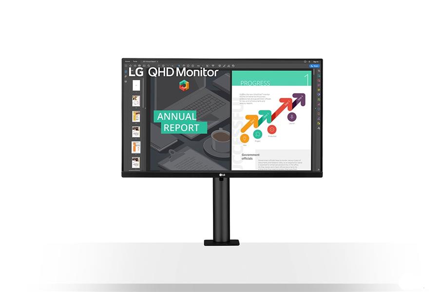 LG 27QN880P-B computer monitor 68,6 cm (27"") 2560 x 1440 Pixels Quad HD Zwart