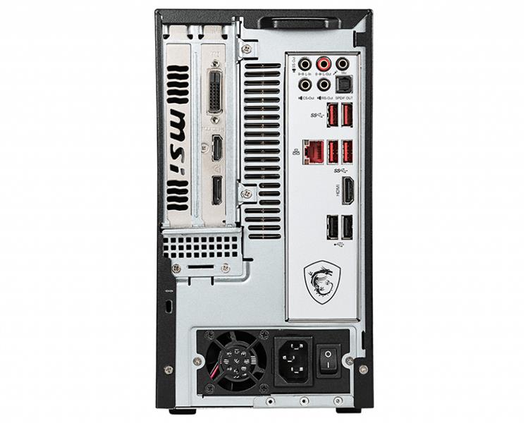 MSI MAG Infinite S 10SI-026EU Intel® Core™ i5 i5-10400F 8 GB DDR4-SDRAM 512 GB SSD NVIDIA GeForce GTX 1660 SUPER Windows 10 Home Desktop PC Zwart