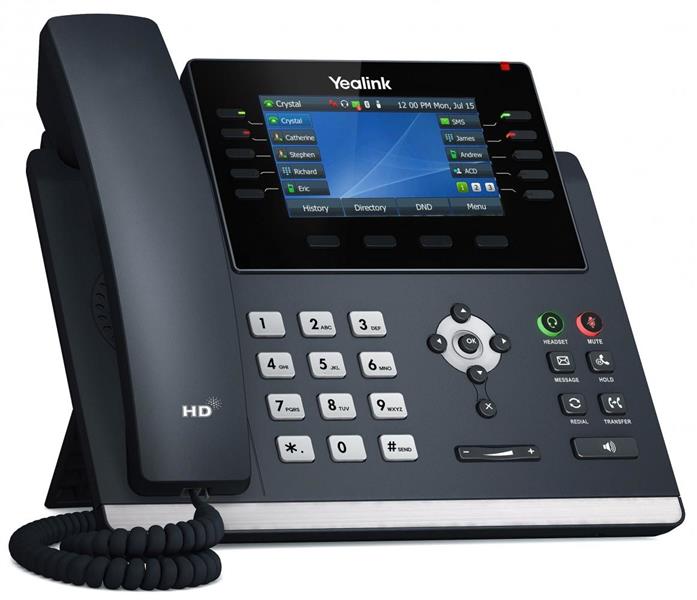 Yealink SIP-T46U IP telefoon Grijs LCD Wifi