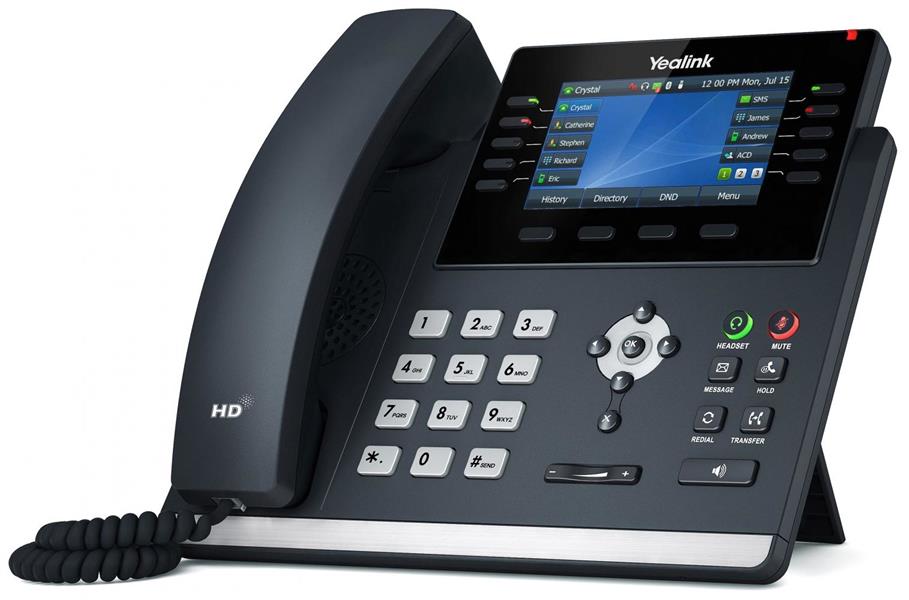 Yealink SIP-T46U IP telefoon Grijs LCD Wifi