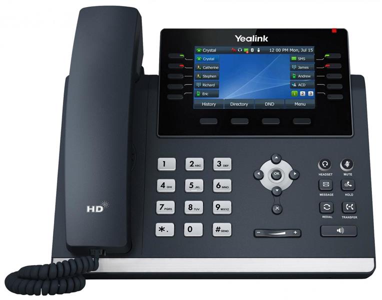 Yealink SIP-T46U IP telefoon Grijs LCD Wifi