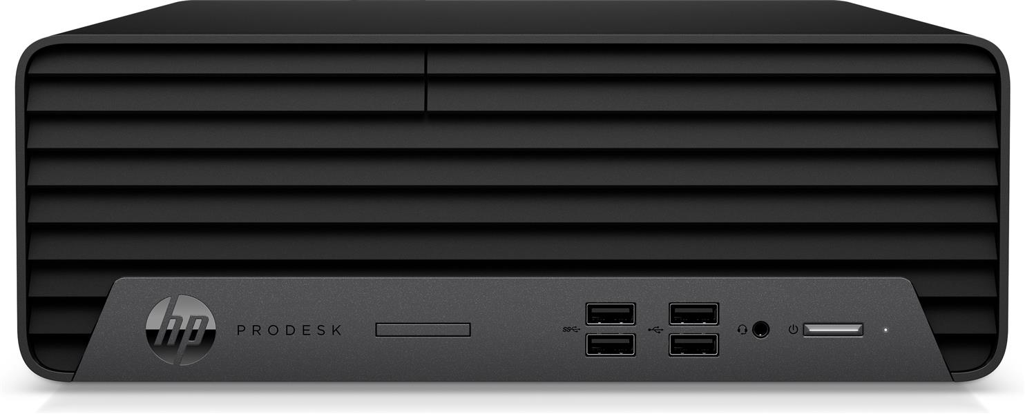 HP ProDesk 400 G7 Intel® 10de generatie Core™ i3 i3-10100 8 GB DDR4-SDRAM 256 GB SSD SFF Zwart PC Windows 10 Pro