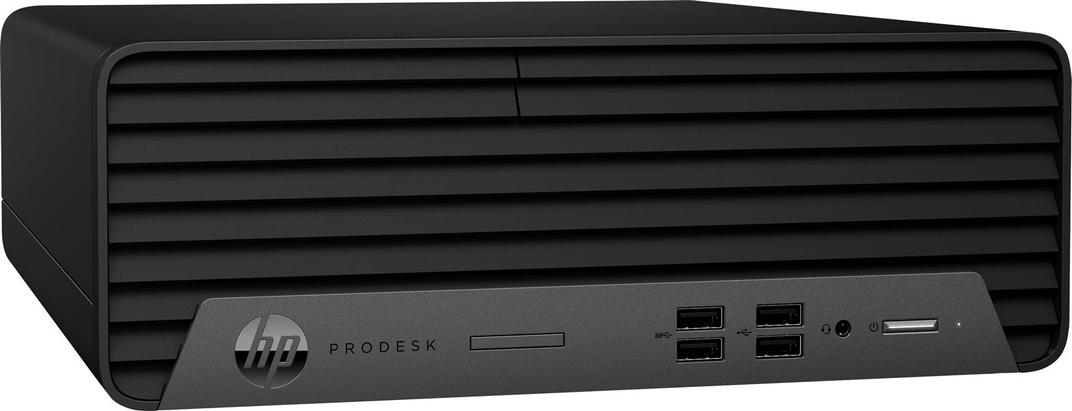 HP ProDesk 400 G7 Intel® 10de generatie Core™ i3 i3-10100 8 GB DDR4-SDRAM 256 GB SSD SFF Zwart PC Windows 10 Pro