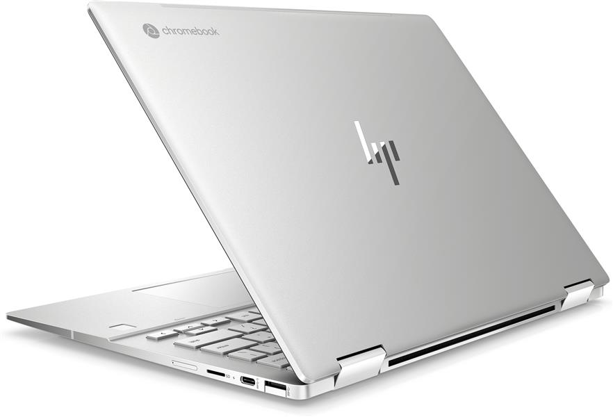 HP Chromebook Elite c1030 Zilver 34,3 cm (13.5"") 1920 x 1280 Pixels Touchscreen Intel® 10de generatie Core™ i3 8 GB DDR4-SDRAM 128 GB SSD Wi-Fi 6 (80