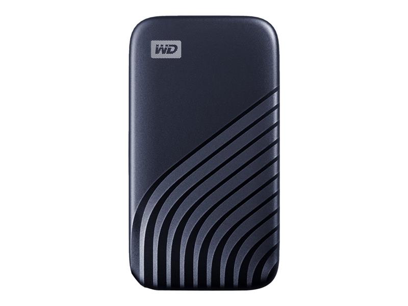 WD MY PASSPORT SSD 500GB BLUE COLOR