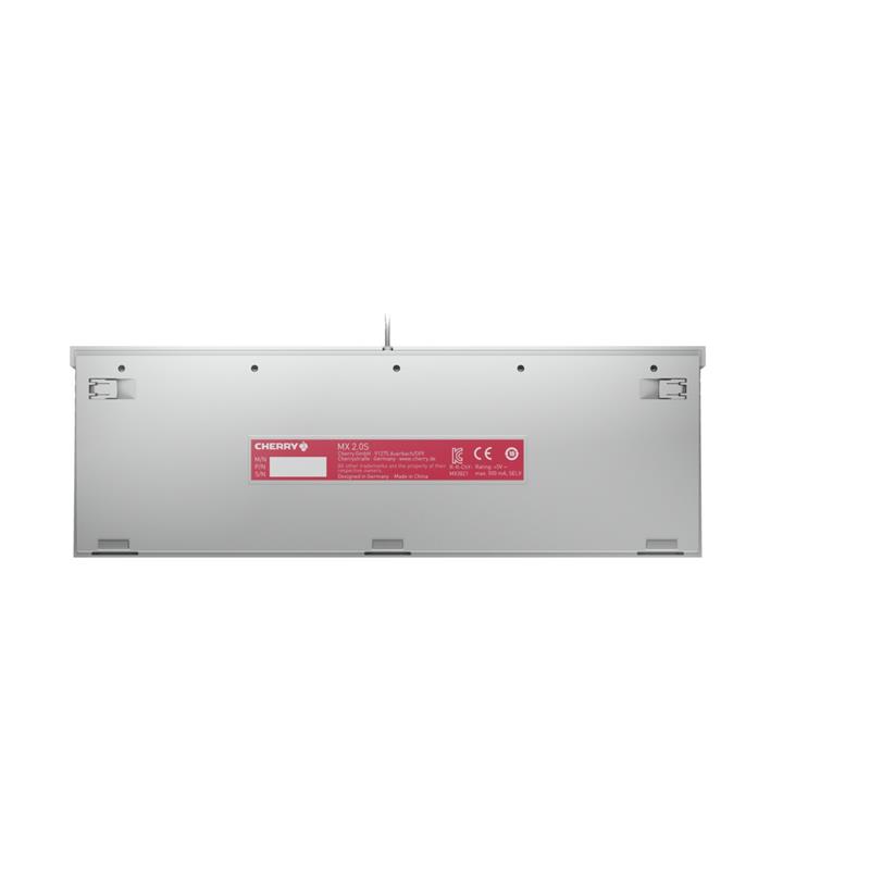 CHERRY MX 2.0S RGB toetsenbord USB QWERTZ Duits Wit