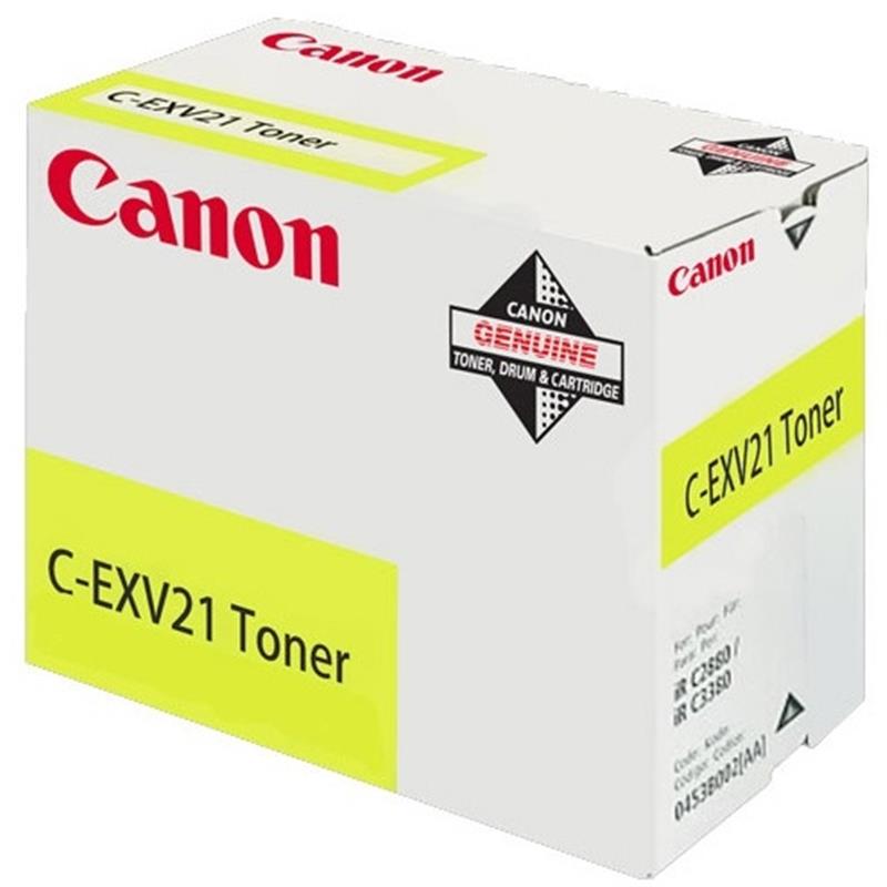 Canon C-EXV21 Origineel Geel 1 stuk(s)