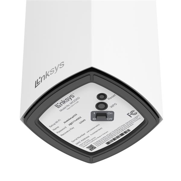 Linksys Atlas 6 Dual-band (2.4 GHz / 5 GHz) Wi-Fi 6 (802.11ax) Wit 3 Intern