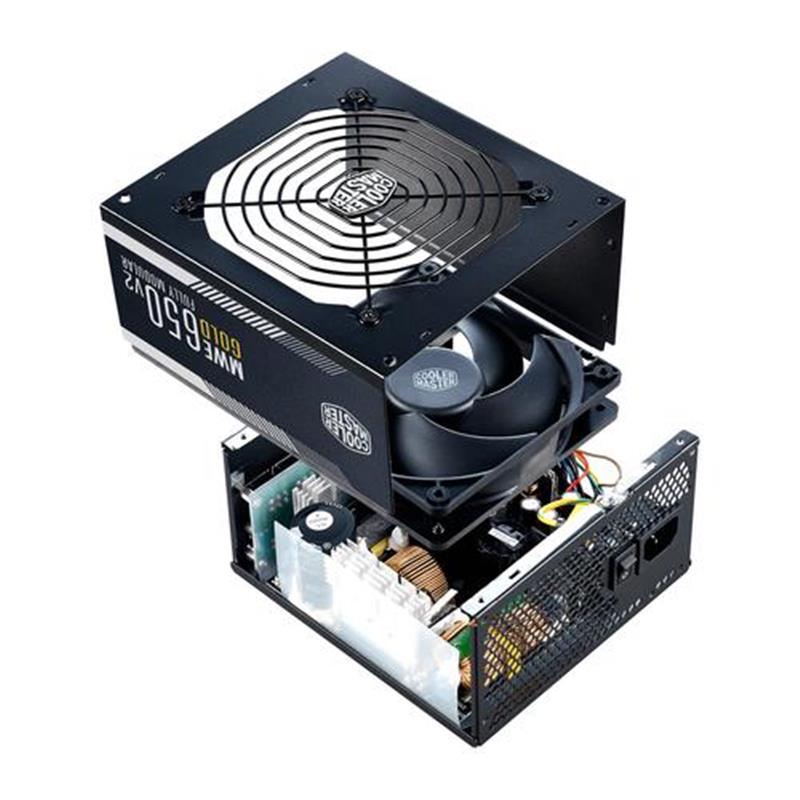 Cooler Master MWE Gold 650 - V2 Full Modular power supply unit 650 W 24-pin ATX ATX Zwart