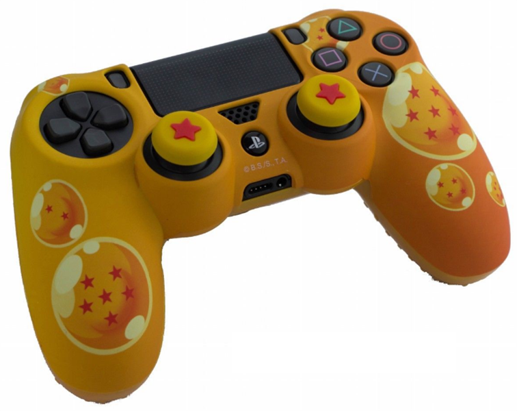 Dragon Ball Z - Combo Pack - Case - Tumb Grips - Led Sticker