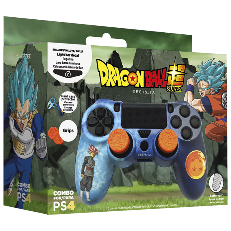 Dragon Ball Z - Silicone skin - Tumb Grips - LED Stickers